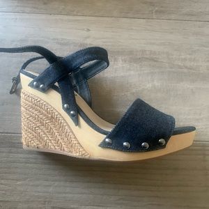 Via Spiga Open toe wedges